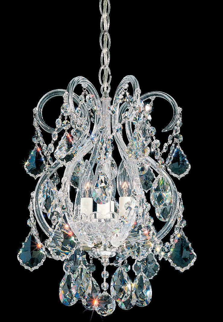 Schonbek - Four Light Mini Pendant - Olde World - Polished Silver- Union Lighting Luminaires Decor