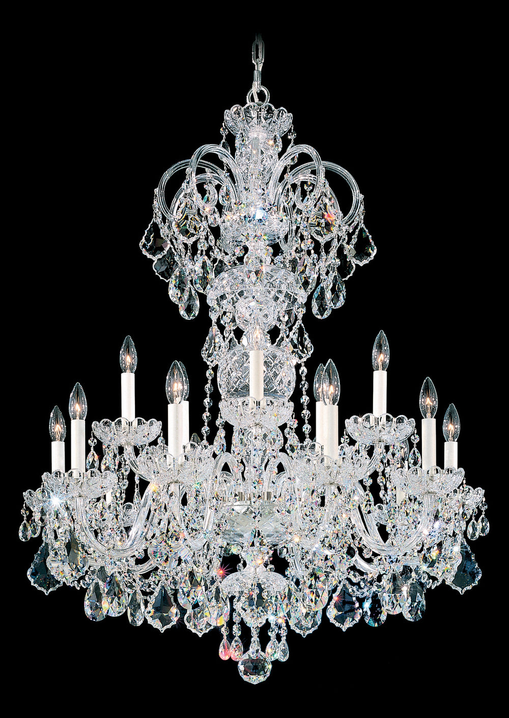 Schonbek - 15 Light Chandelier - Olde World - Aurelia- Union Lighting Luminaires Decor