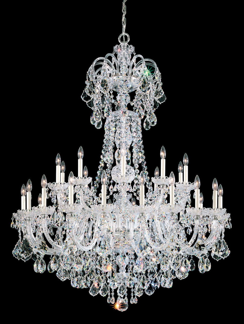 Schonbek - 35 Light Chandelier - Olde World - Aurelia- Union Lighting Luminaires Decor
