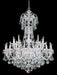 Schonbek - 35 Light Chandelier - Olde World - Polished Silver- Union Lighting Luminaires Decor