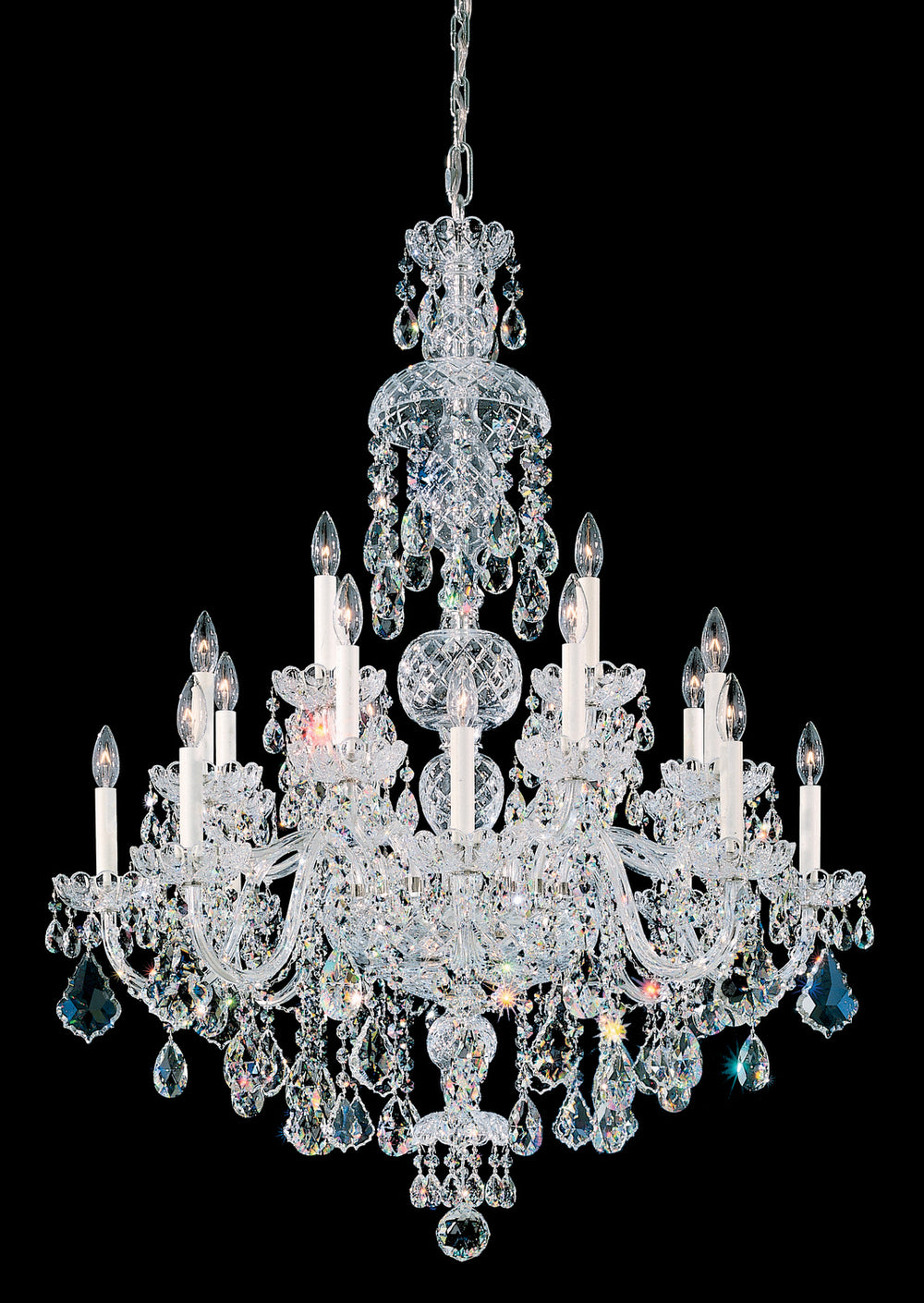 Schonbek - 25 Light Chandelier - Olde World - Aurelia- Union Lighting Luminaires Decor