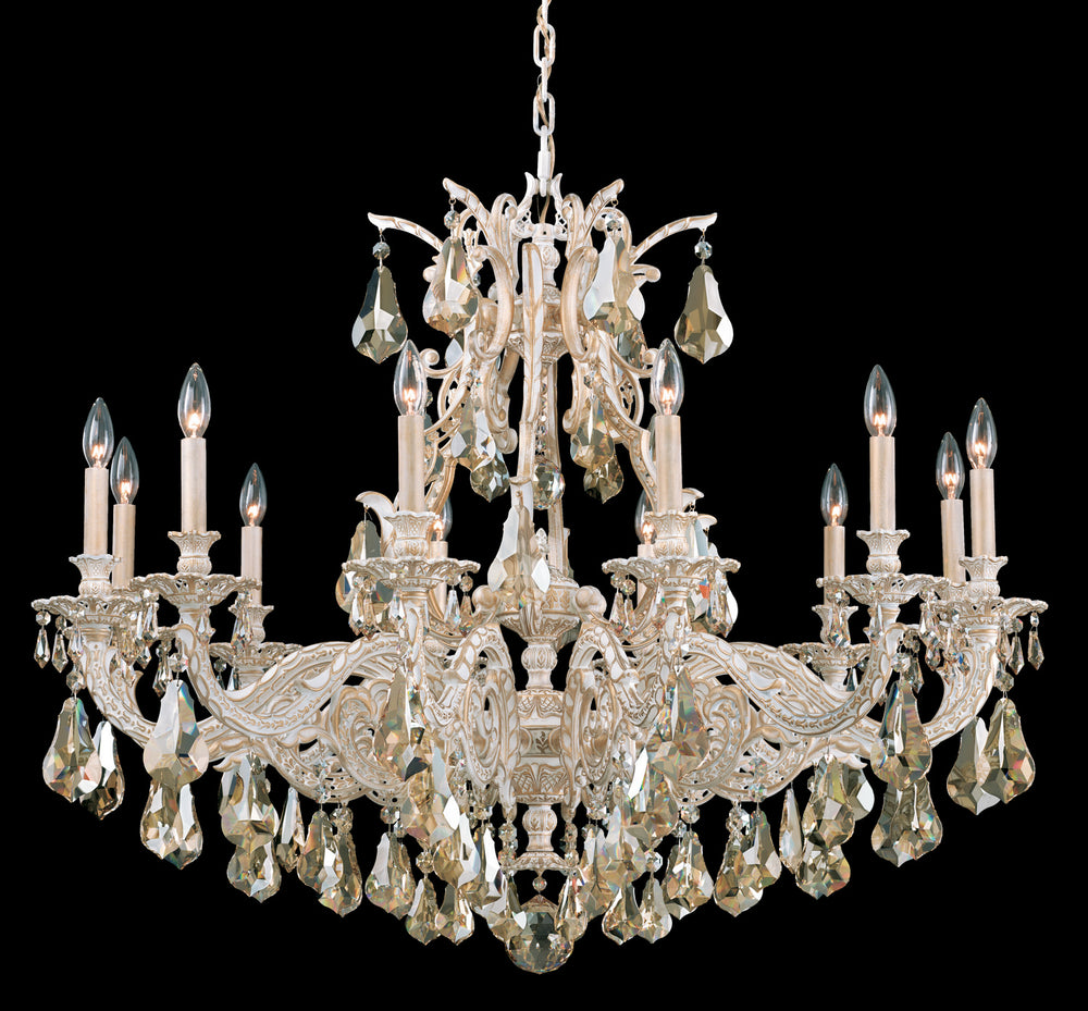 Schonbek - 12 Light Chandelier - Sophia - French Gold- Union Lighting Luminaires Decor