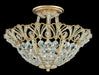 Schonbek - Five Light Semi-Flush Mount - Rivendell - Heirloom Gold- Union Lighting Luminaires Decor