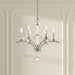 Schonbek - Six Light Chandelier - Priscilla - Heirloom Silver- Union Lighting Luminaires Decor