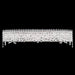 Schonbek - Six Light Bath Vanity - Chantant - Polished Stainless Steel- Union Lighting Luminaires Decor