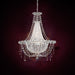 Schonbek - Six Light Pendant - Chrysalita - Polished Stainless Steel- Union Lighting Luminaires Decor