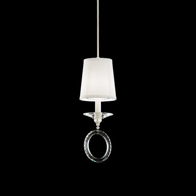 Schonbek - One Light Mini Pendant - Emilea - Antique Silver- Union Lighting Luminaires Decor