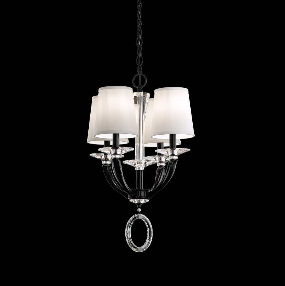 Schonbek - Four Light Chandelier - Emilea - Heirloom Bronze- Union Lighting Luminaires Decor