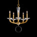Schonbek - Five Light Chandelier - Emilea - Etruscan Gold- Union Lighting Luminaires Decor