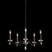 Schonbek - Five Light Chandelier - Modique - Polished Silver- Union Lighting Luminaires Decor