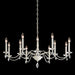 Schonbek - 12 Light Chandelier - Modique - White- Union Lighting Luminaires Decor
