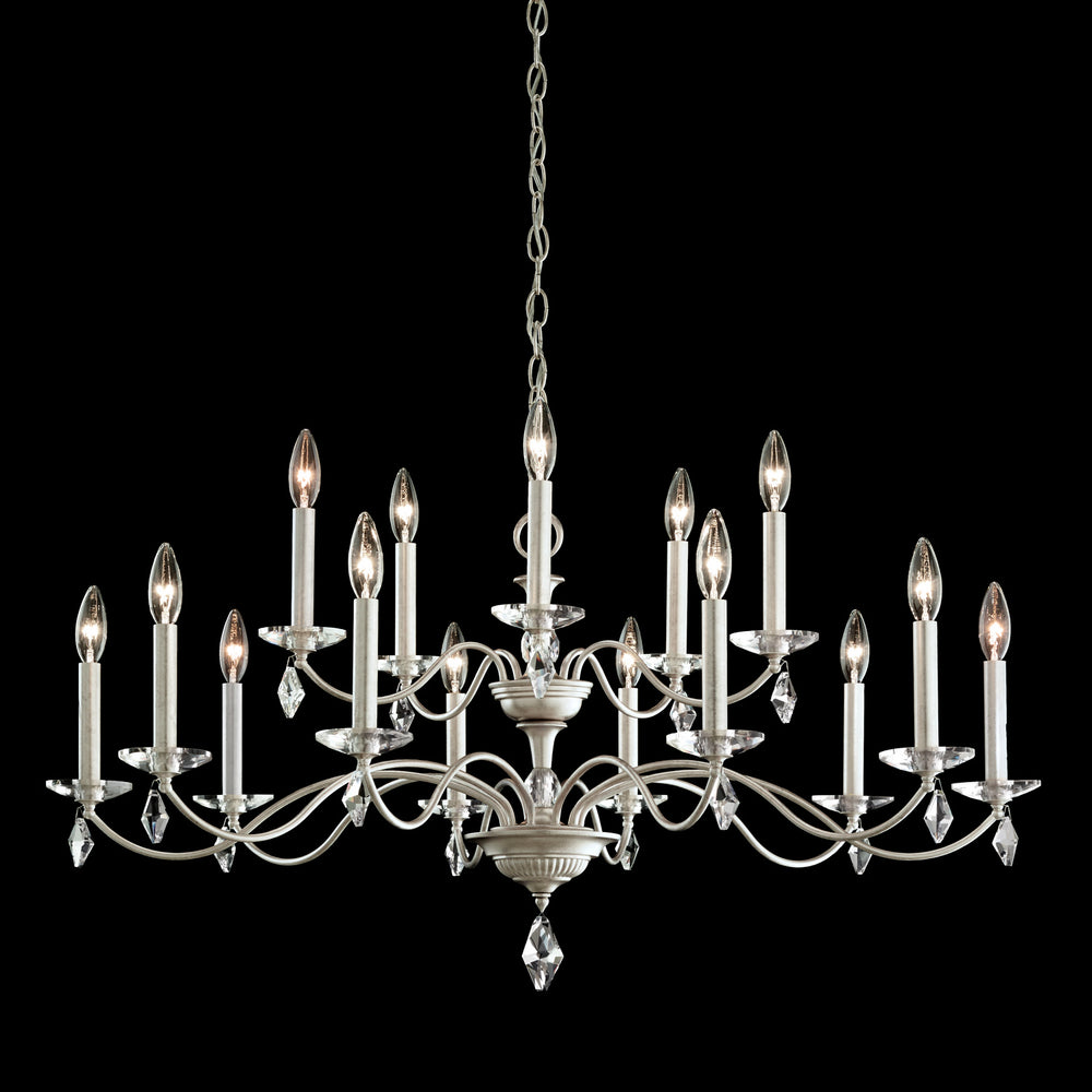 Schonbek - 15 Light Chandelier - Modique - White- Union Lighting Luminaires Decor