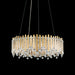 Schonbek - 12 Light Pendant - Chatter - Polished Stainless Steel- Union Lighting Luminaires Decor