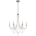 Schonbek - Six Light Chandelier - Verdana - Heirloom Gold- Union Lighting Luminaires Decor