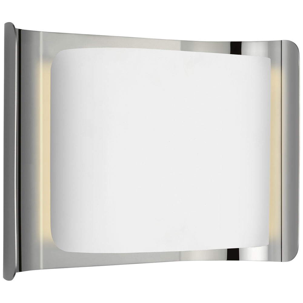 Visual Comfort Signature Canada - LED Wall Sconce - Penumbra - Polished Nickel and White- Union Lighting Luminaires Decor