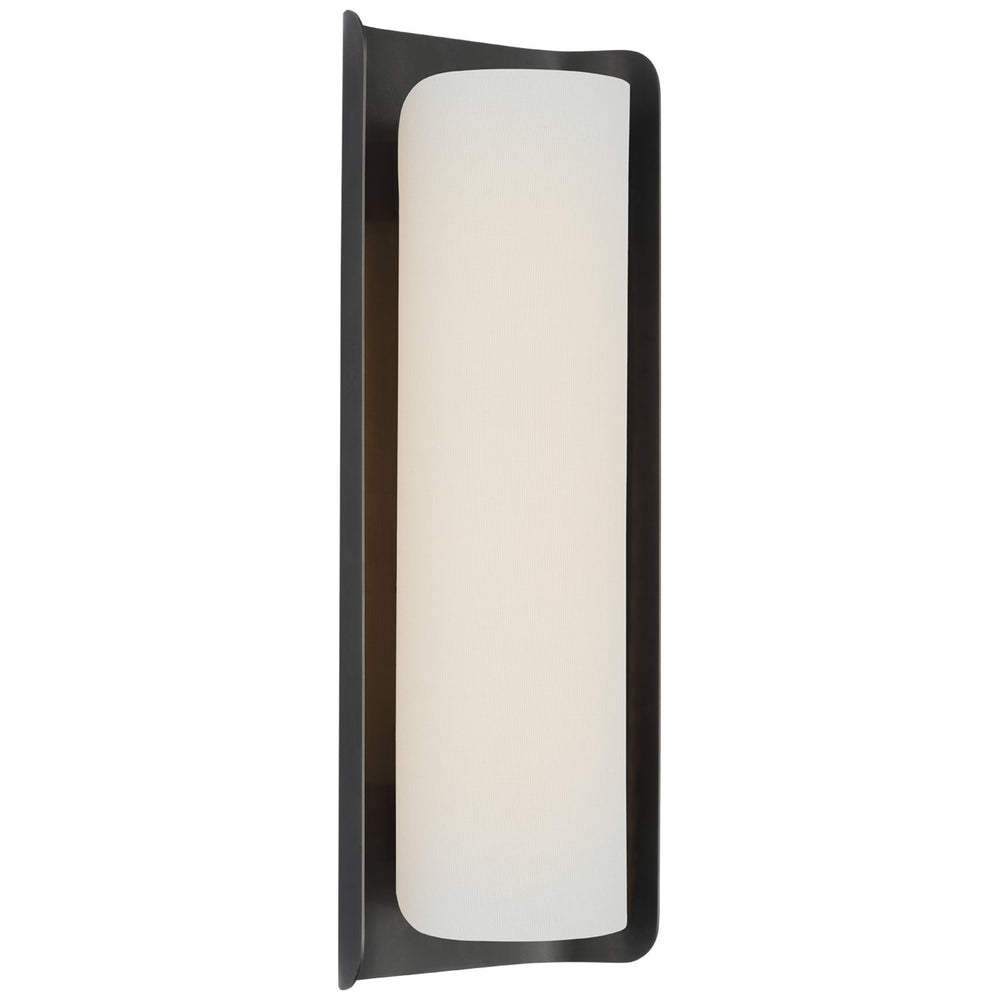 Visual Comfort Signature Canada - LED Wall Sconce - Penumbra - Bronze and Linen- Union Lighting Luminaires Decor