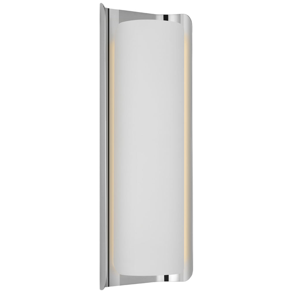 Visual Comfort Signature Canada - LED Wall Sconce - Penumbra - Polished Nickel and White- Union Lighting Luminaires Decor
