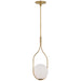 Visual Comfort Signature Canada - LED Pendant - Jodo - Hand-Rubbed Antique Brass- Union Lighting Luminaires Decor