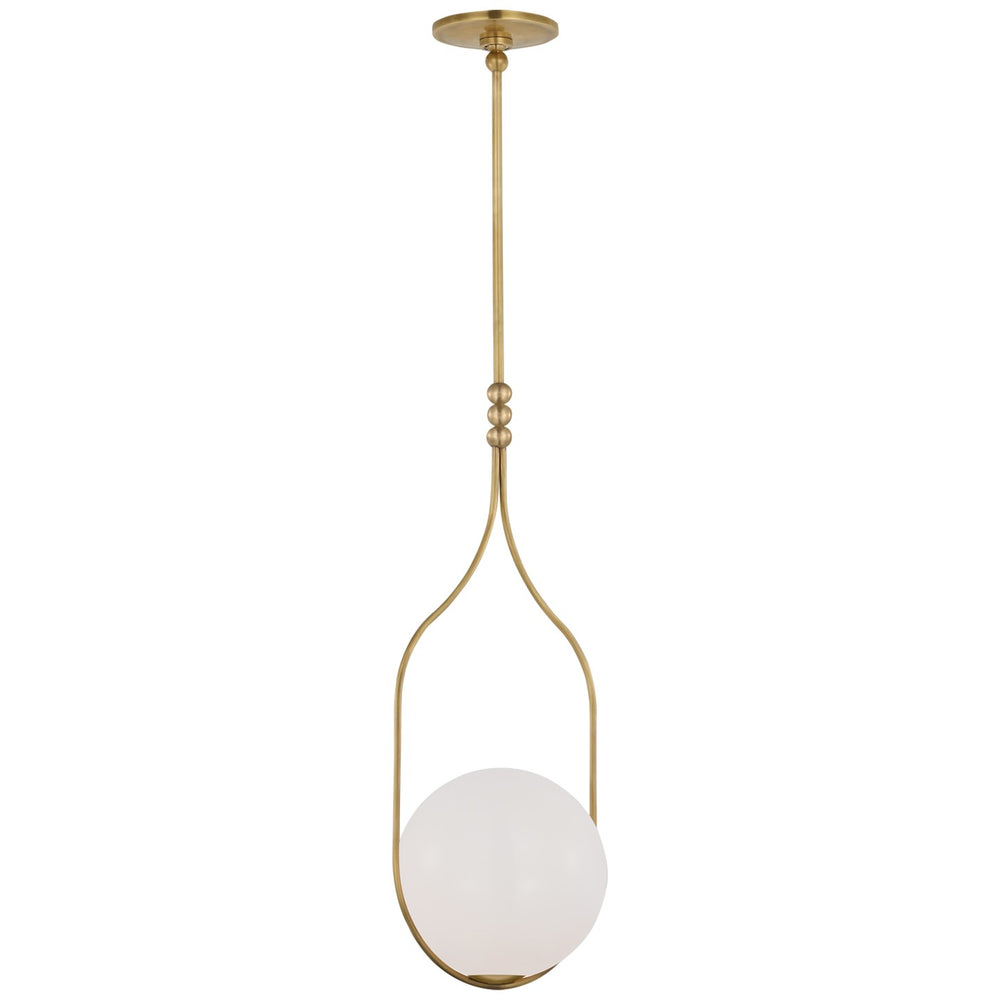 Visual Comfort Signature Canada - LED Pendant - Jodo - Hand-Rubbed Antique Brass- Union Lighting Luminaires Decor