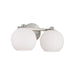 Capital Lighting - Two Light Vanity - Ansley - Brushed Nickel- Union Lighting Luminaires Decor