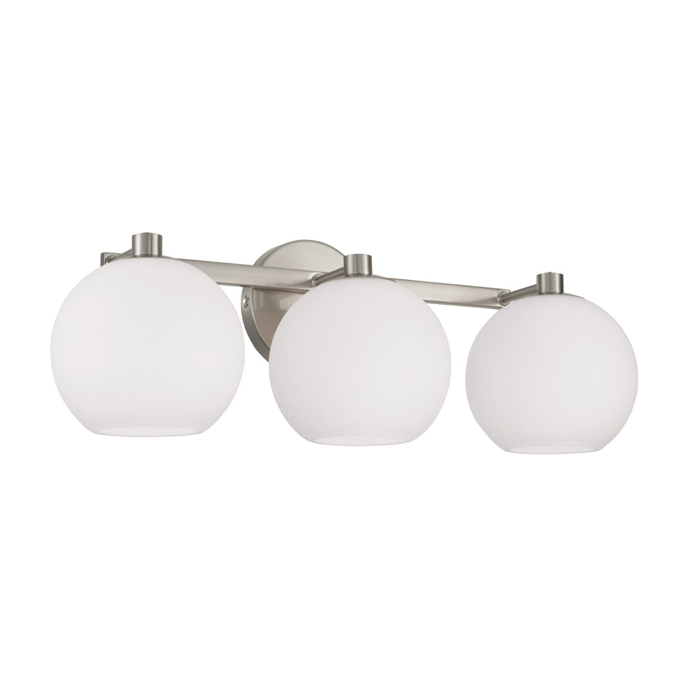 Capital Lighting - Three Light Vanity - Ansley - Brushed Nickel- Union Lighting Luminaires Decor