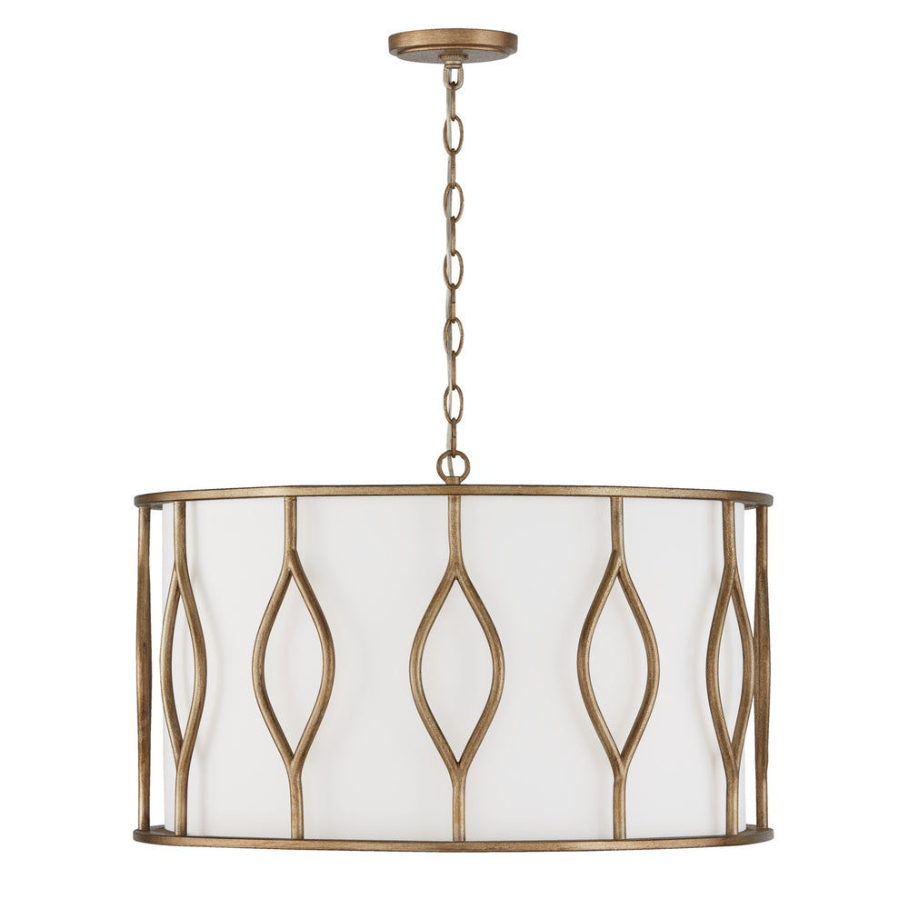 Capital Lighting - Four Light Pendant - Cohen - Mystic Luster- Union Lighting Luminaires Decor