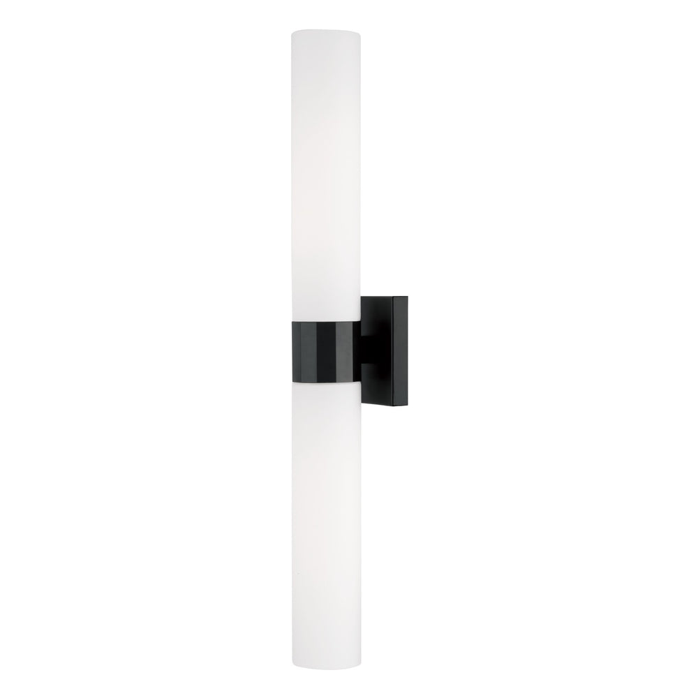 Capital Lighting - Two Light Wall Sconce - Sutton - Matte Black- Union Lighting Luminaires Decor