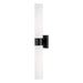 Capital Lighting - Two Light Wall Sconce - Sutton - Matte Black- Union Lighting Luminaires Decor