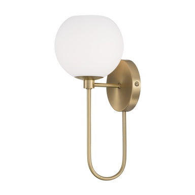 Capital Lighting - One Light Wall Sconce - Ansley - Aged Brass- Union Lighting Luminaires Decor