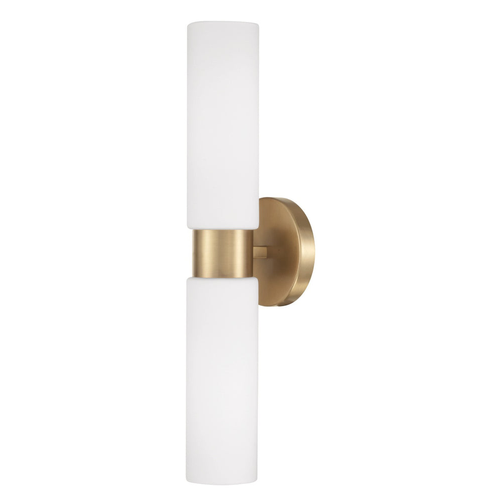 Capital Lighting - Two Light Wall Sconce - Theo - Aged Brass- Union Lighting Luminaires Decor