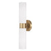 Capital Lighting - Two Light Wall Sconce - Theo - Aged Brass- Union Lighting Luminaires Decor