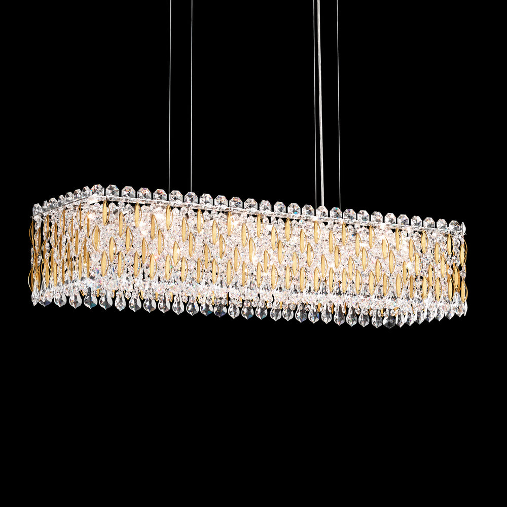 Schonbek - 13 Light Pendant - Sarella - Heirloom Gold- Union Lighting Luminaires Decor