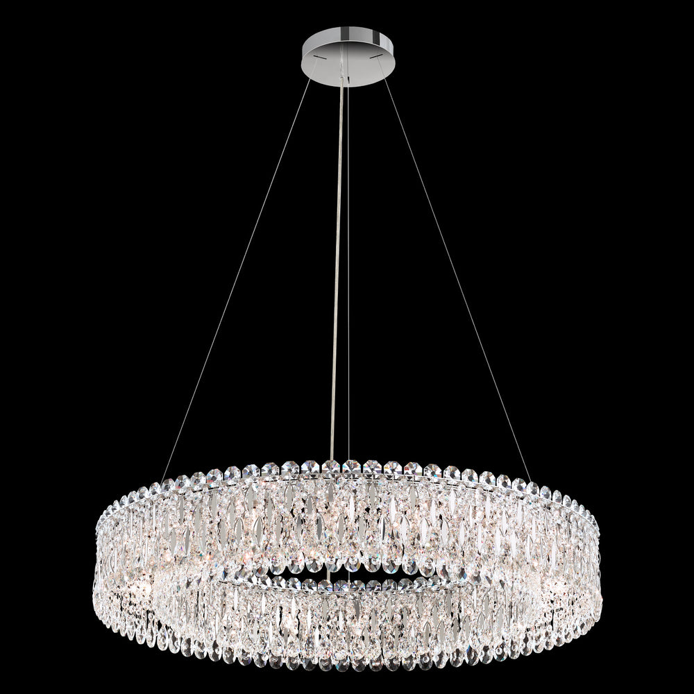 Schonbek - 18 Light Pendant - Sarella - Heirloom Gold- Union Lighting Luminaires Decor