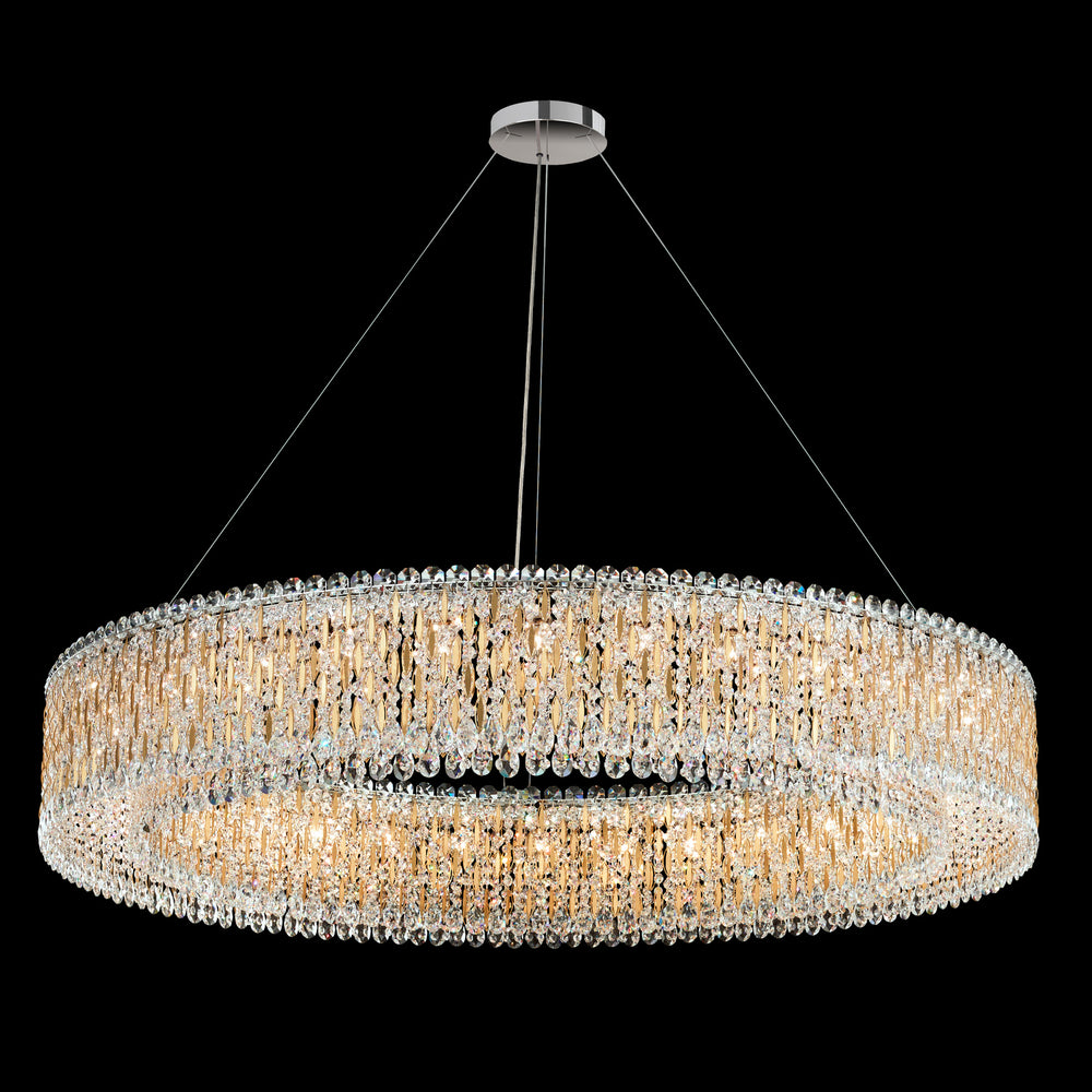 Schonbek - 32 Light Pendant - Sarella - Black- Union Lighting Luminaires Decor
