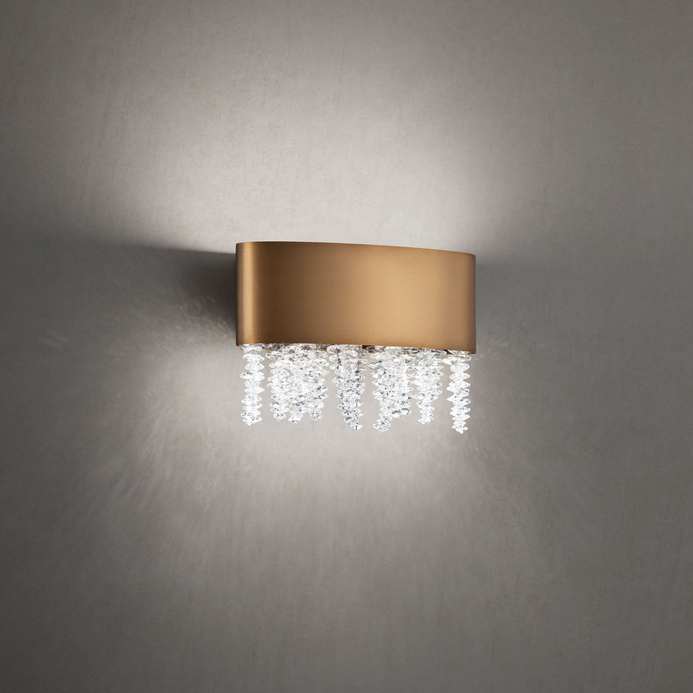 Schonbek - LED Wall Sconce - Soleil - Polished Nickel- Union Lighting Luminaires Decor