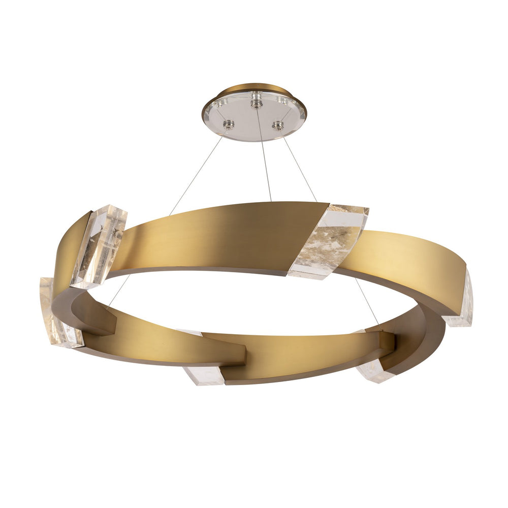 Schonbek - LED Pendant - Embrace - Black- Union Lighting Luminaires Decor