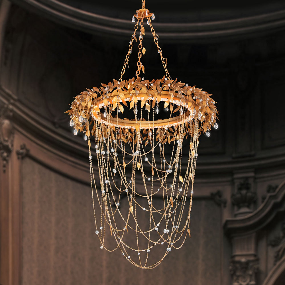 Schonbek - LED Pendant - Midsummer Night - Gold- Union Lighting Luminaires Decor