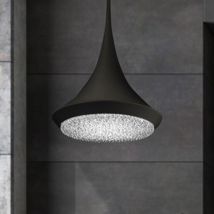 Schonbek - LED Pendant - Verita - Black- Union Lighting Luminaires Decor