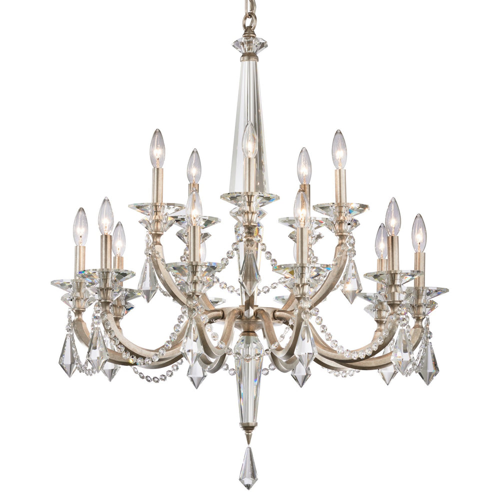 Schonbek - 15 Light Chandelier - Verona - Heirloom Bronze- Union Lighting Luminaires Decor