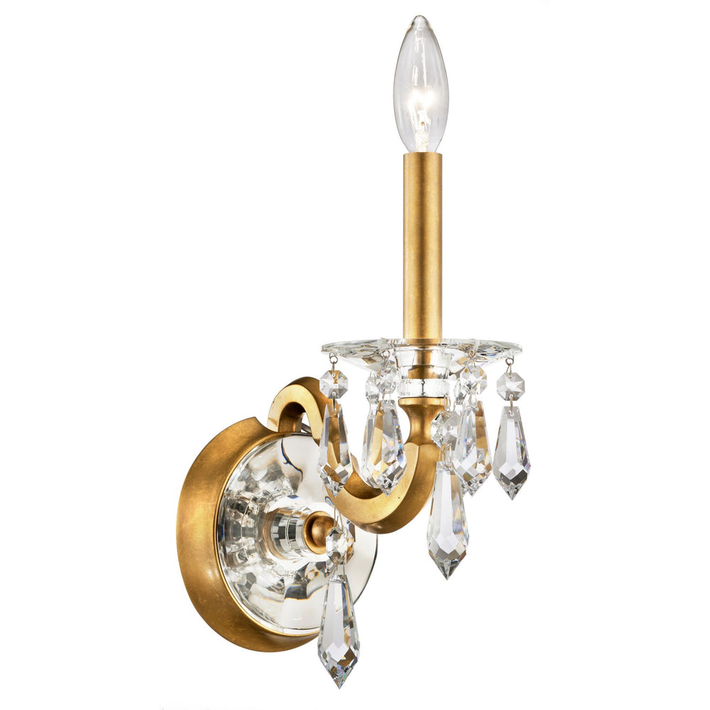 Schonbek - One Light Wall Sconce - Napoli - French Gold- Union Lighting Luminaires Decor
