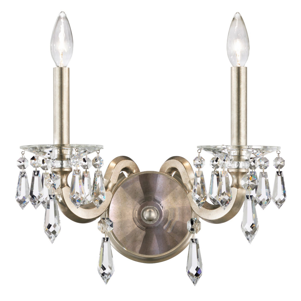 Schonbek - Two Light Wall Sconce - Napoli - French Gold- Union Lighting Luminaires Decor