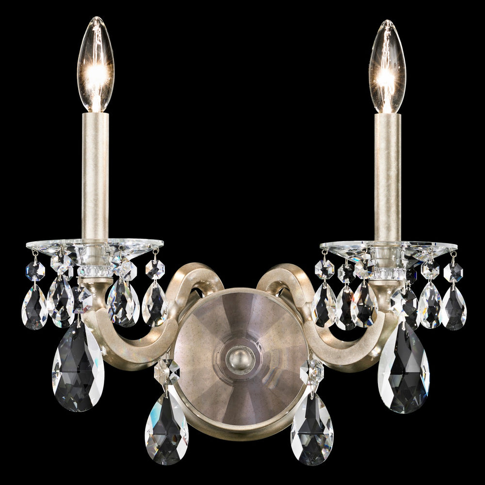 Schonbek - Two Light Wall Sconce - San Marco - Etruscan Gold- Union Lighting Luminaires Decor