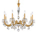 Schonbek - Eight Light Chandelier - San Marco - Heirloom Bronze- Union Lighting Luminaires Decor