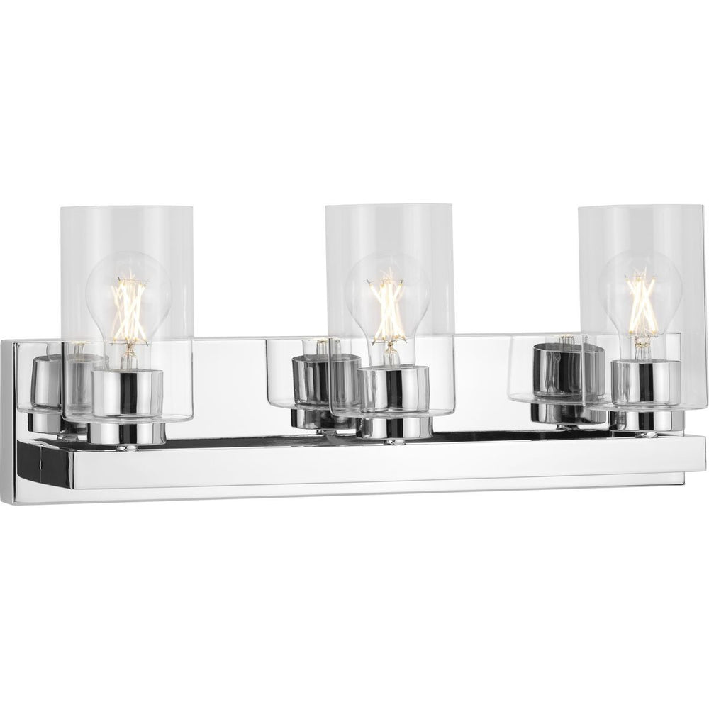 Progress Canada - Three Light Vanity - Goodwin - Polished Chrome- Union Lighting Luminaires Decor