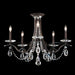 Schonbek - Five Light Semi-Flush Mount - Vesca - Antique Silver- Union Lighting Luminaires Decor