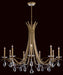 Schonbek - Nine Light Chandelier - Vesca - French Gold- Union Lighting Luminaires Decor