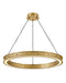 Fredrick Ramond Canada - LED Chandelier - Althea - Lacquered Brass- Union Lighting Luminaires Decor