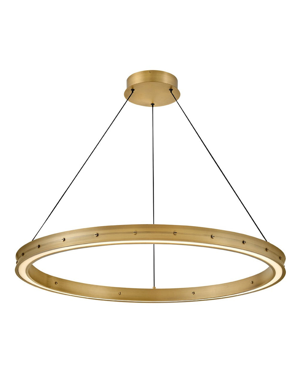 Fredrick Ramond Canada - LED Chandelier - Althea - Lacquered Brass- Union Lighting Luminaires Decor