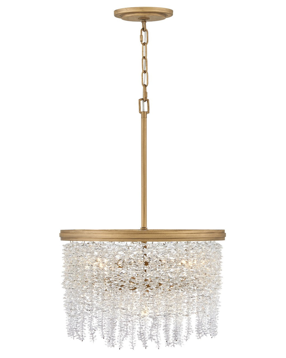Fredrick Ramond Canada - LED Convertible Semi-Flush Mount - Rubina - Burnished Gold- Union Lighting Luminaires Decor