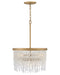 Fredrick Ramond Canada - LED Convertible Semi-Flush Mount - Rubina - Burnished Gold- Union Lighting Luminaires Decor